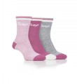 Ladies Jeep JL175 3PK Twist Socks